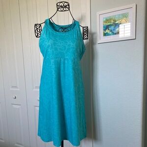 Columbia OmnI-Freeze Turquoise Dress Sz M